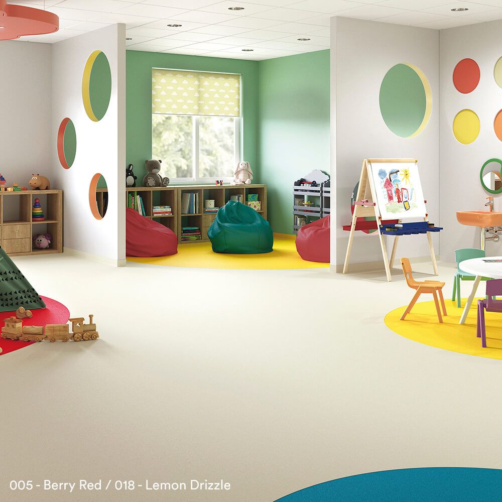 005 - Berry Red - LRV-14 e 018 - Lemon Drizzle - LRV-54