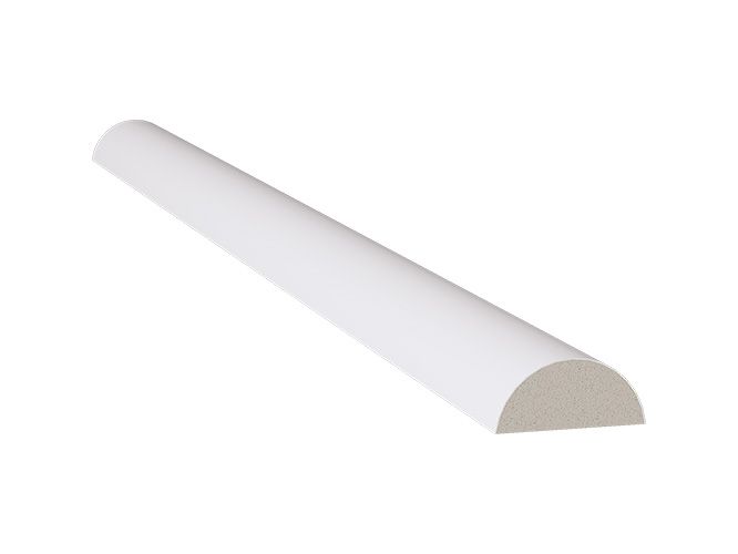 Meia Curva 37mm Branco