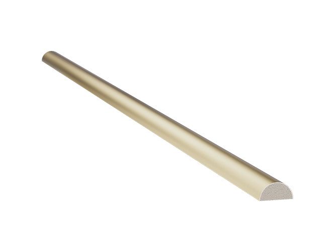 Meia Curva 16mm Champanhe