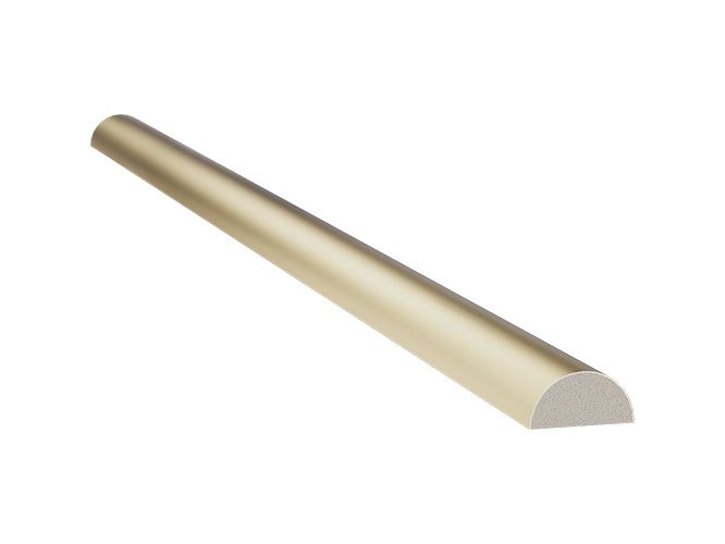 Meia Curva 25mm Champanhe